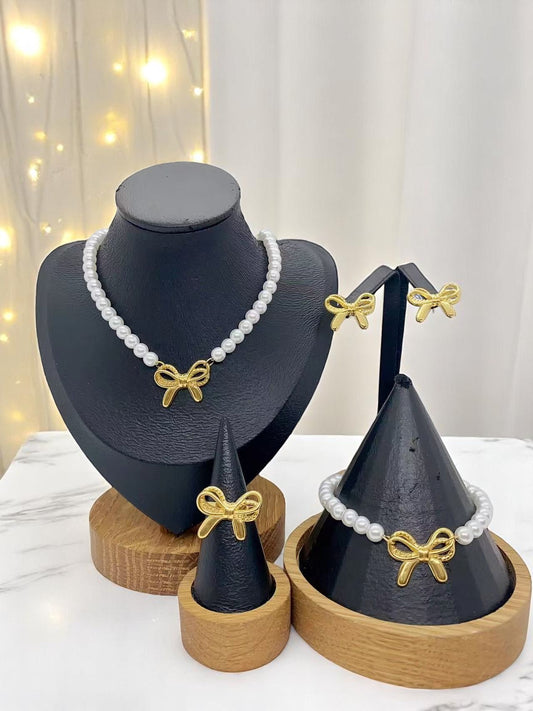 Parure Neoud 4 Pièces EN Acier inoxydable
